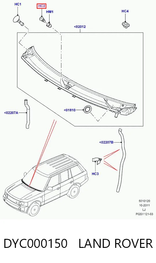 DYC000150 Land Rover