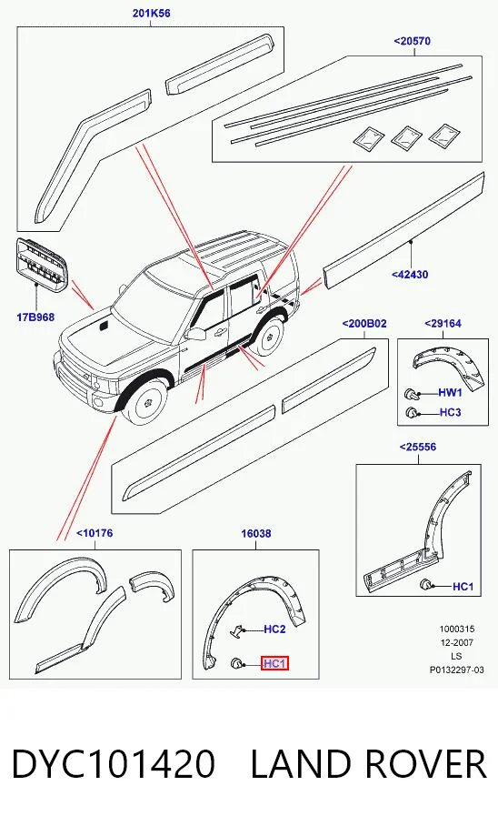 93176656 Peugeot/Citroen Spinka mocowania okładzin drzwi