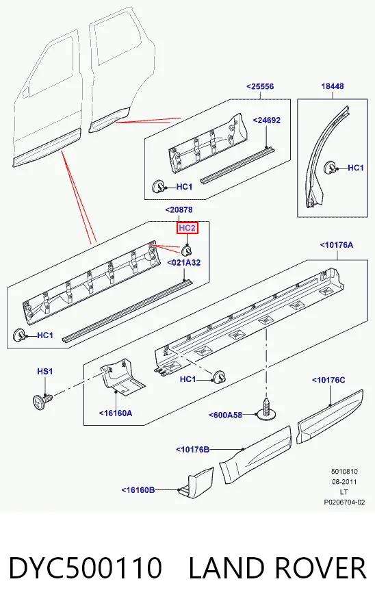 DYC500110 Land Rover 