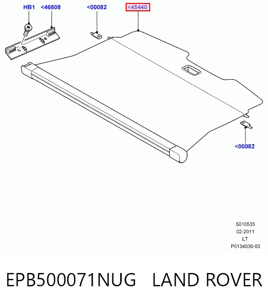 EPB500071NUG Land Rover