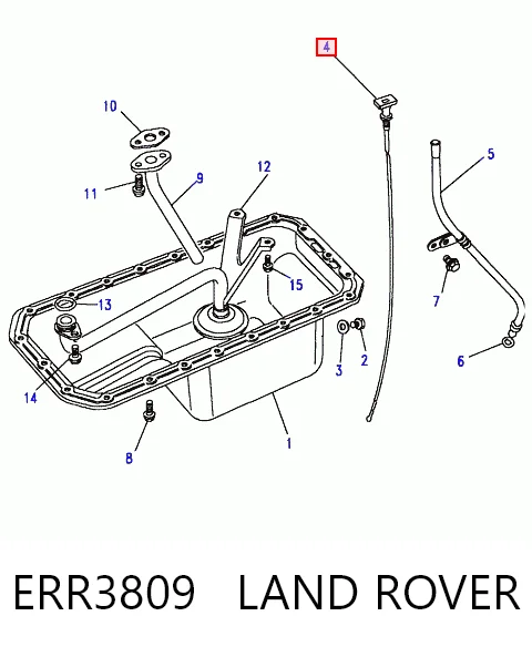 Kupić Bagnet poziomu oleju w silniku Land Rover Discovery II LJ ,LT w dobrej cenie