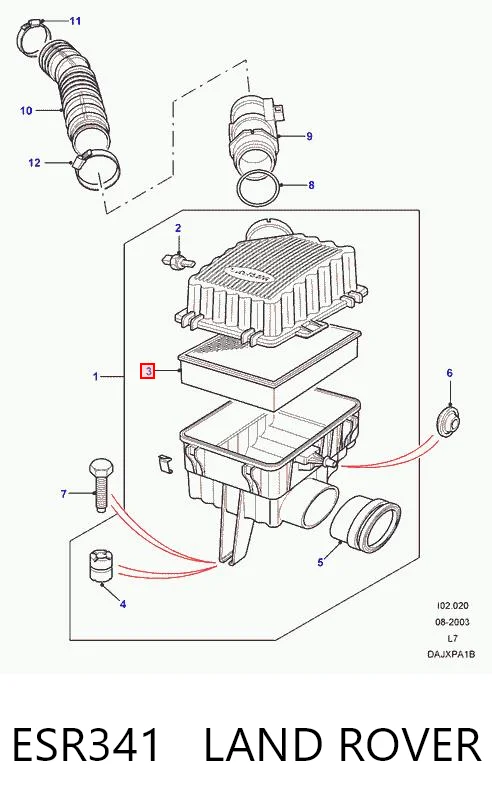 ESR341 Land Rover