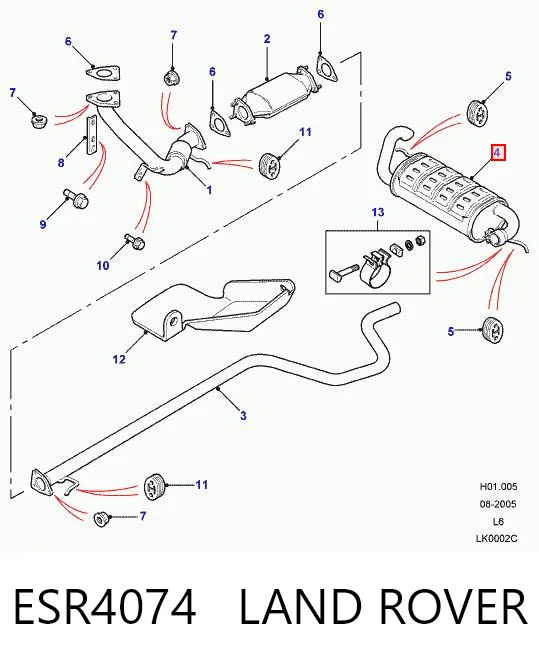 ESR4074 Land Rover