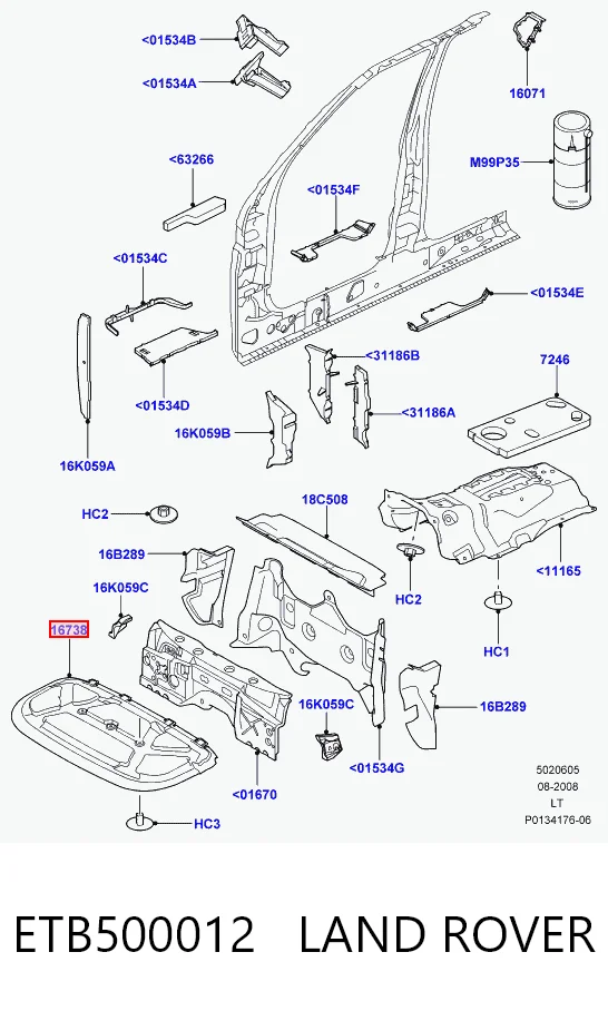 Kupić Wygluszenie maski Land Rover Discovery IV L319 w dobrej cenie