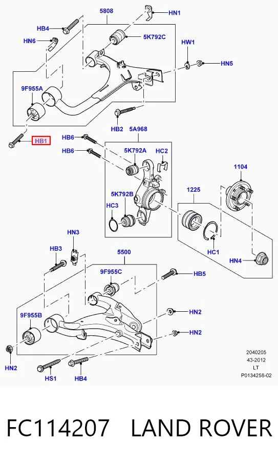 FC114207 Land Rover