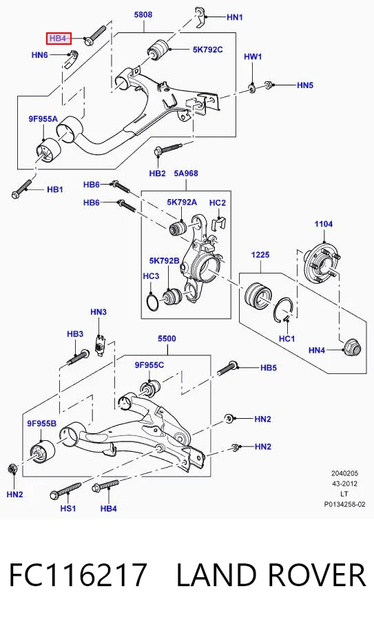 FC116217 Land Rover