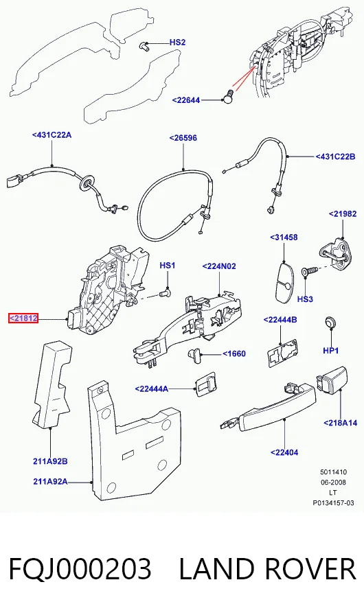 FQJ000203 Land Rover