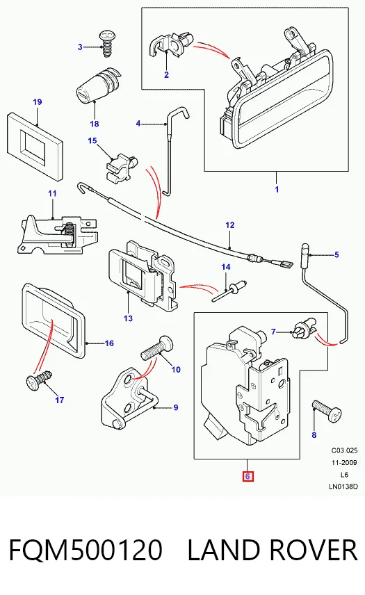 FQM500120 Land Rover