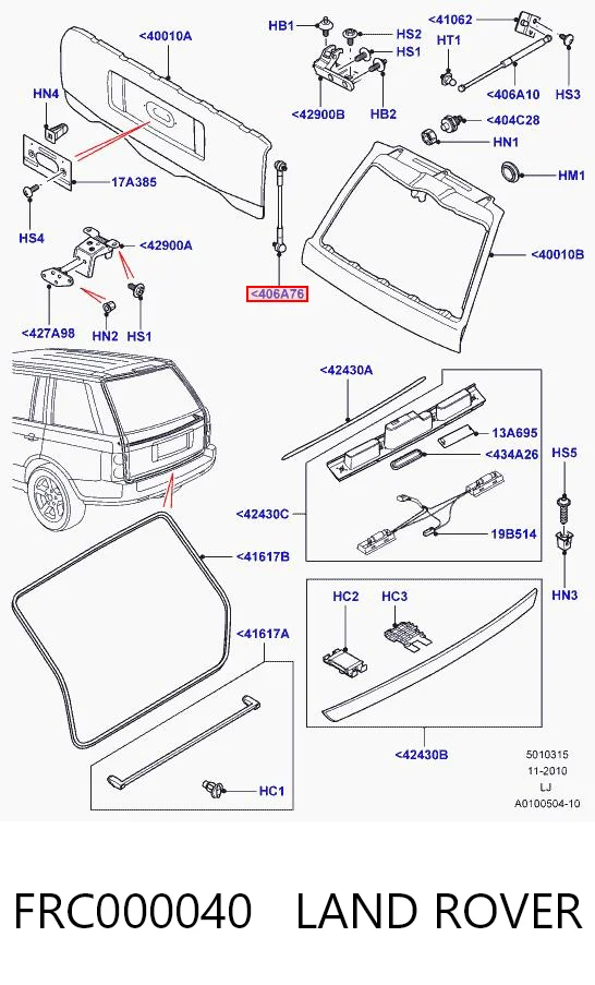 FRC000040 Land Rover