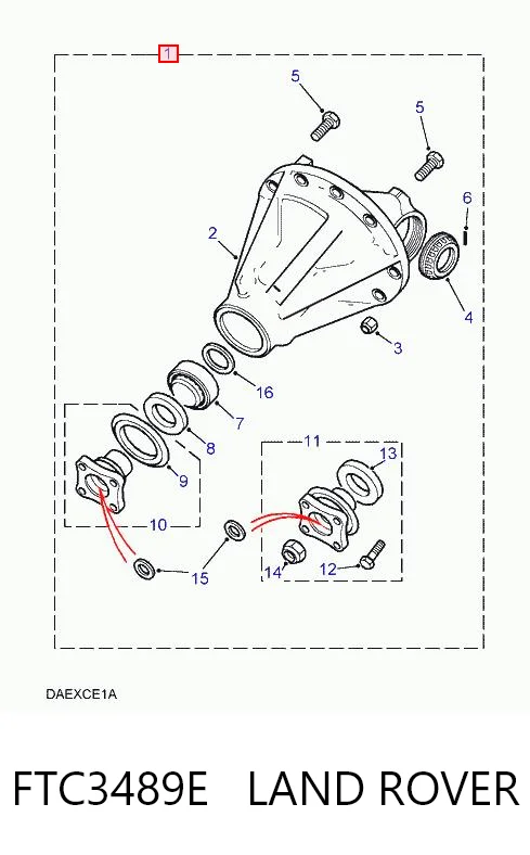 Kupić Reduktor mostu tylnego Land Rover Range Rover II LP, P38A w dobrej cenie
