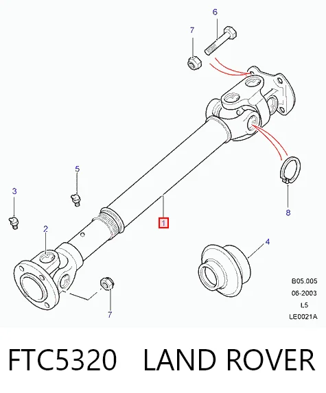 FTC5320 Land Rover