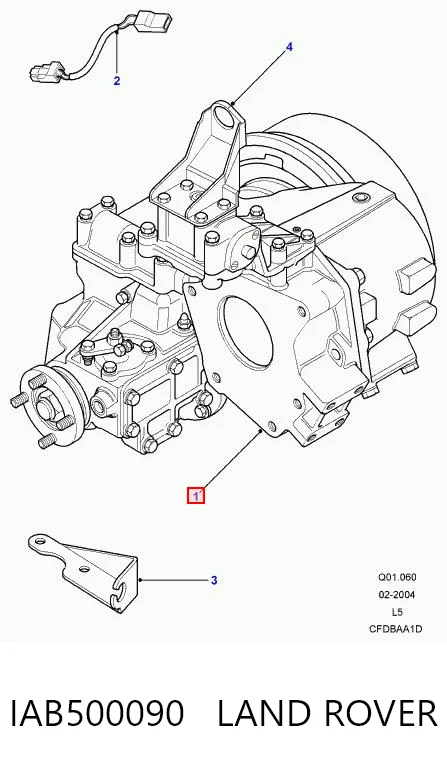 Skrzynia rozdzielcza do Land Rover Discovery II LJ ,LT