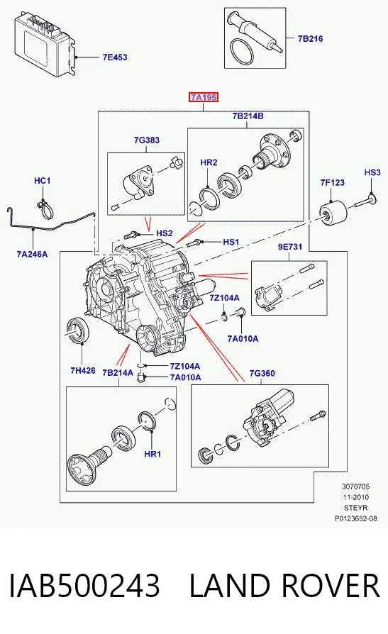 IAB500243 Land Rover