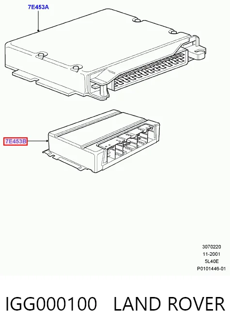 IGG000100 Land Rover