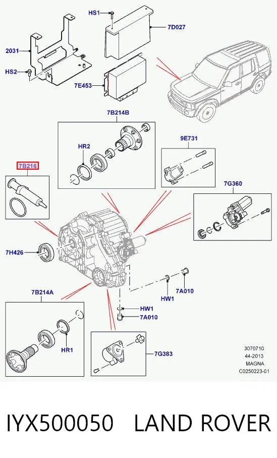 IYX500050 Land Rover