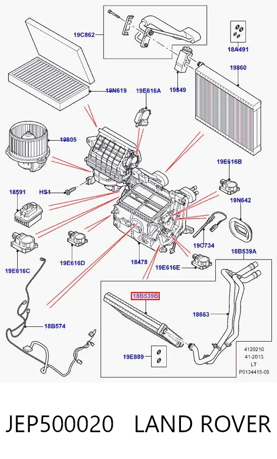 JEP500020 Land Rover