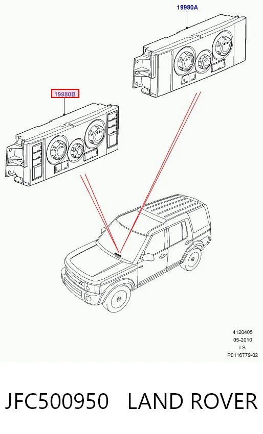 JFC500950 Land Rover