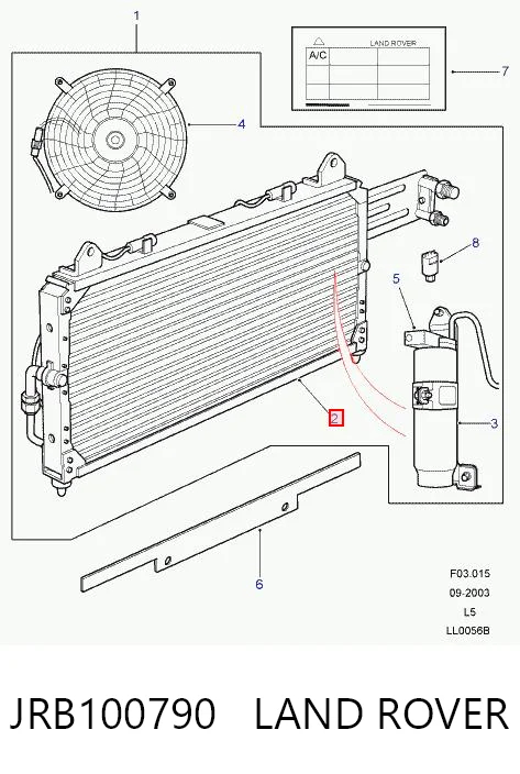 JRB100790 Land Rover