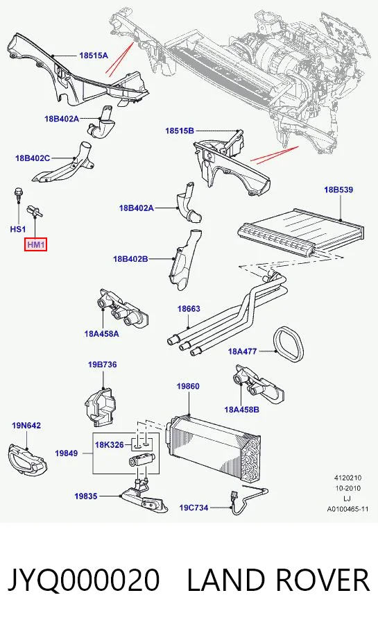 JYQ000020 Land Rover