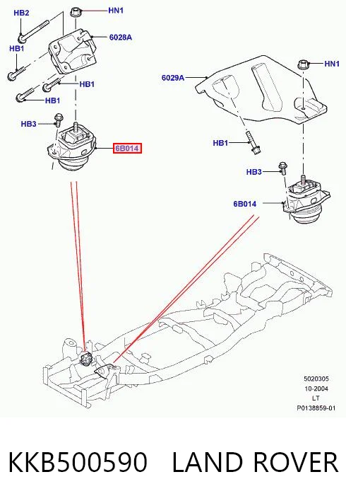 KKB500590 Land Rover