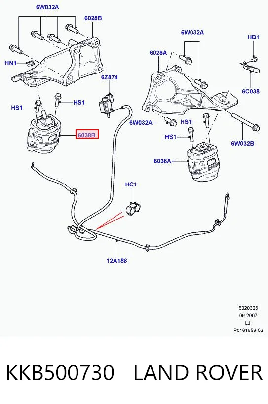 KKB500730 Land Rover
