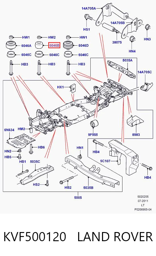 KVF500120 Land Rover