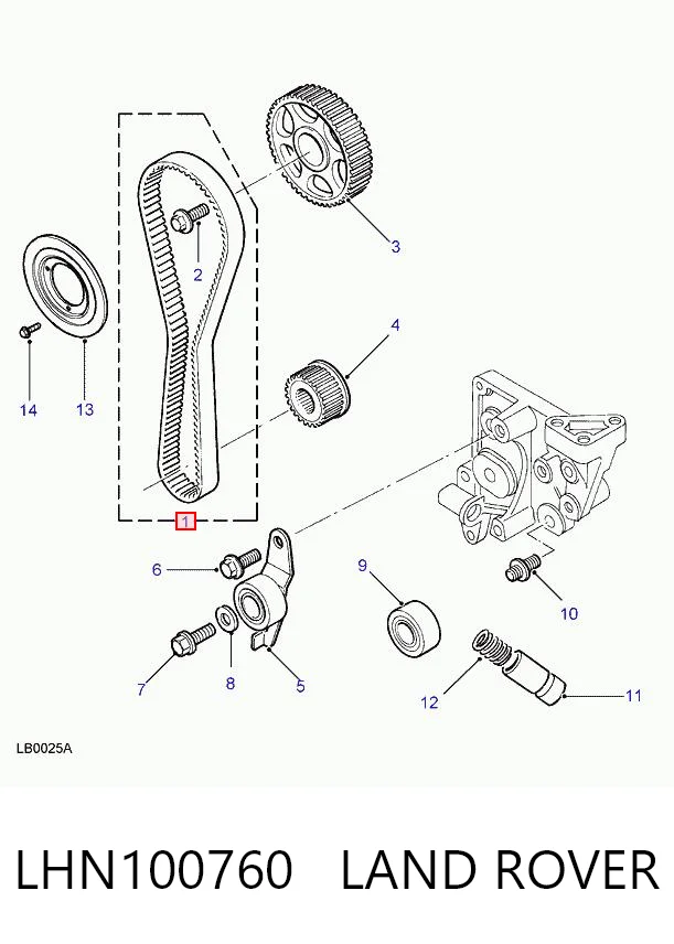 Pasek rozrządu do Rover 400  RT