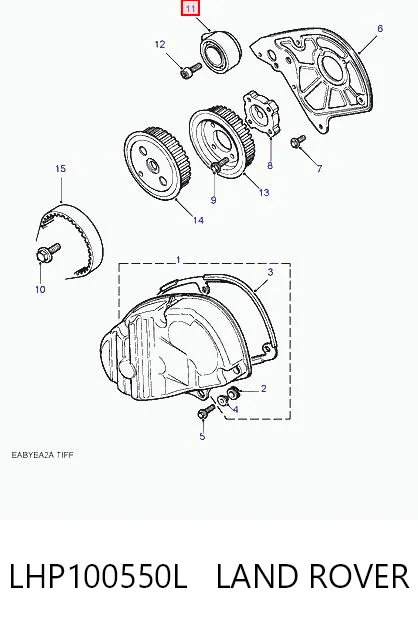 LHP100550L Land Rover