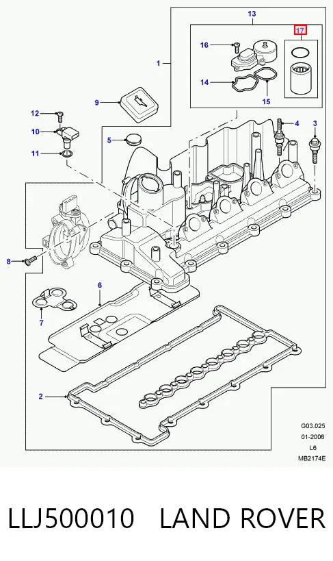 LLJ500010 Land Rover