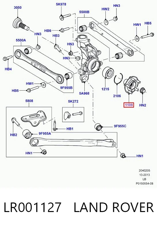 LR001127 Land Rover