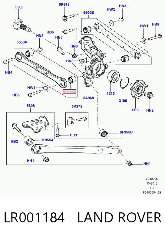 LR001184 Land Rover