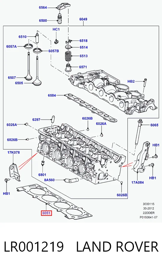 LR001219 Land Rover