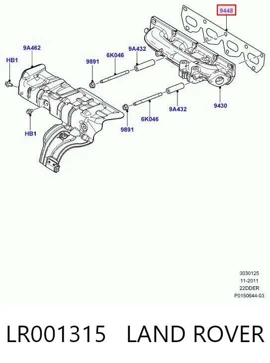 LR001315 Land Rover