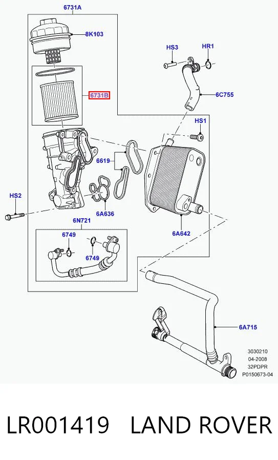LR001419 Land Rover