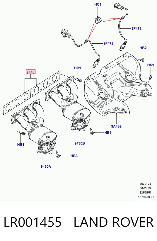 LR001455 Land Rover