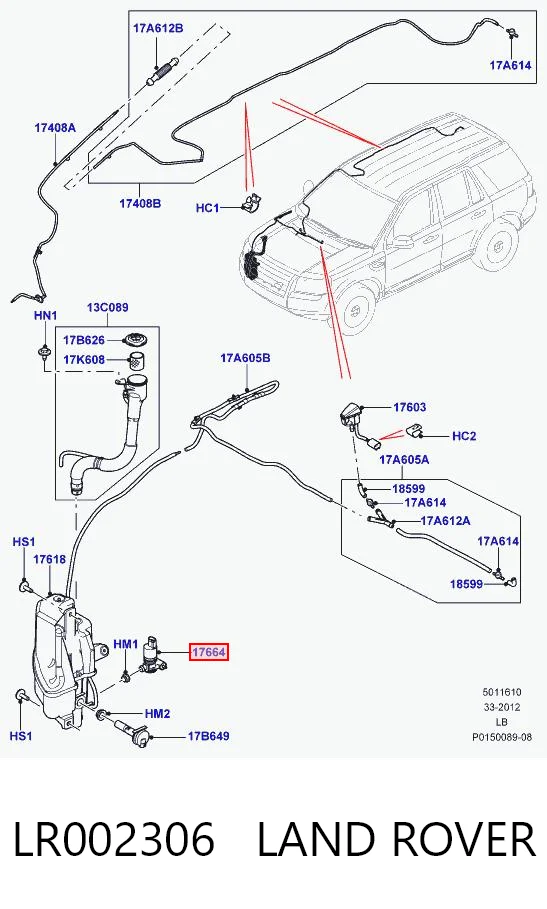 LR002306 Land Rover