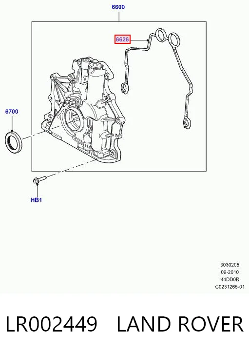 LR002449 Land Rover