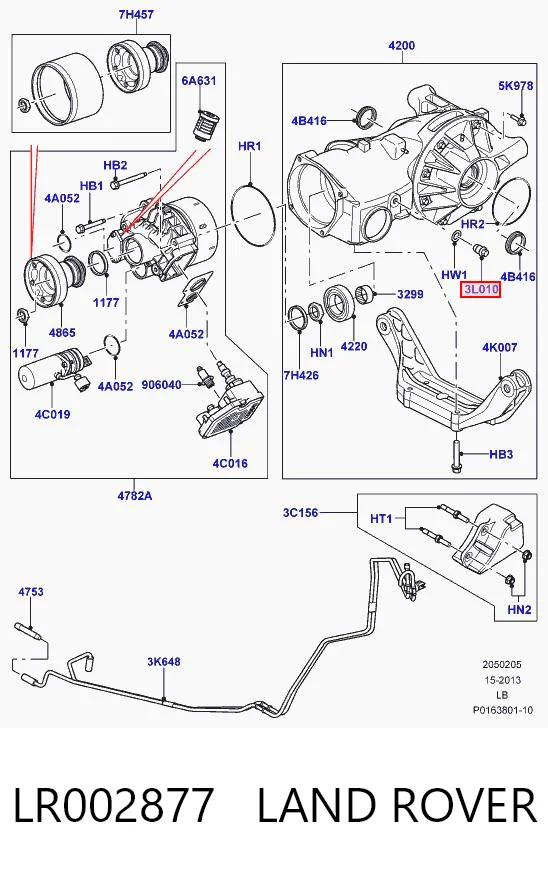 LR002877 Land Rover
