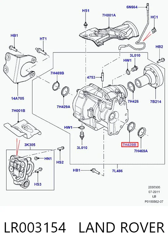 LR003154 Land Rover