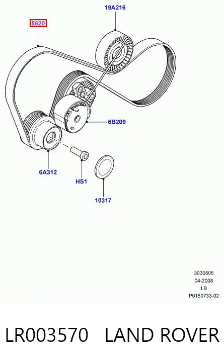 Pas napędowy mechanizmów Renault Scenic II minivan (JM0, JM1) (2003 - 2009) cena, od 15,34 USD