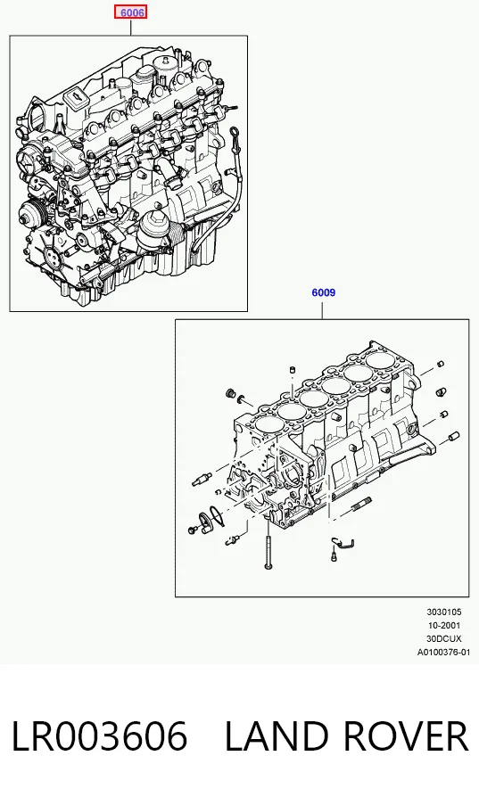 Do koszyka Silnik w komplecie Land Rover Range Rover III L322