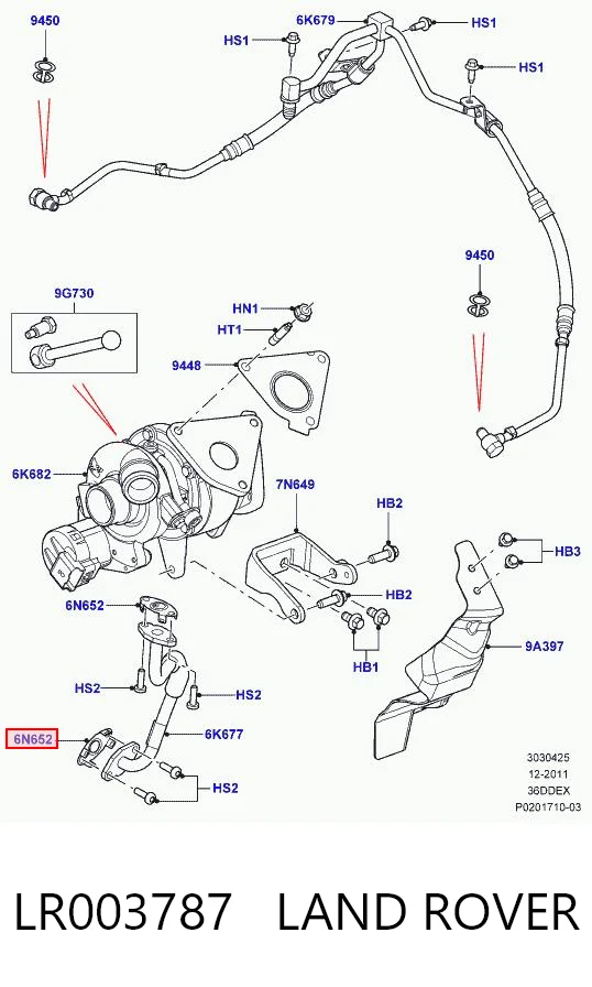 LR003787 Land Rover