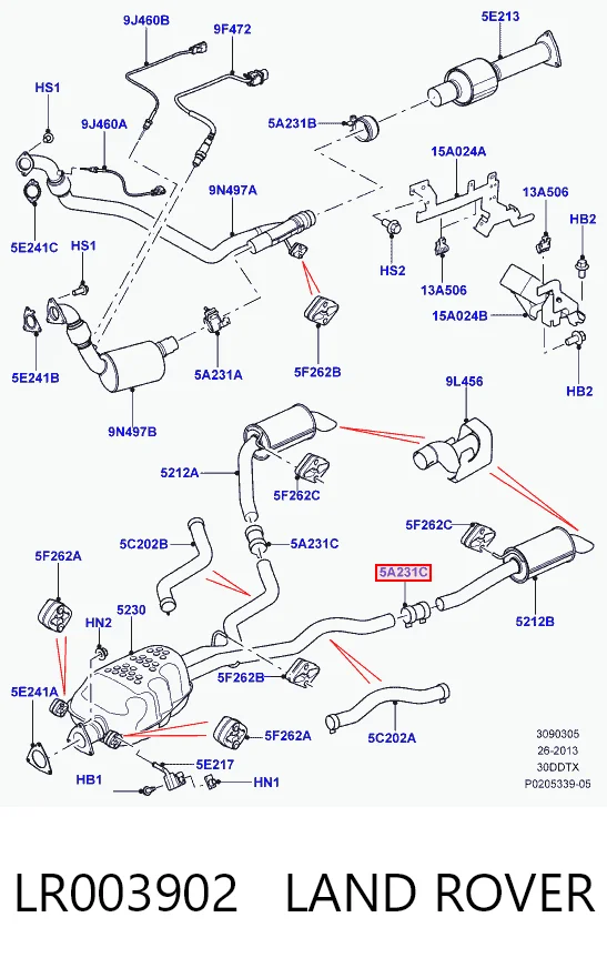 LR003902 Land Rover