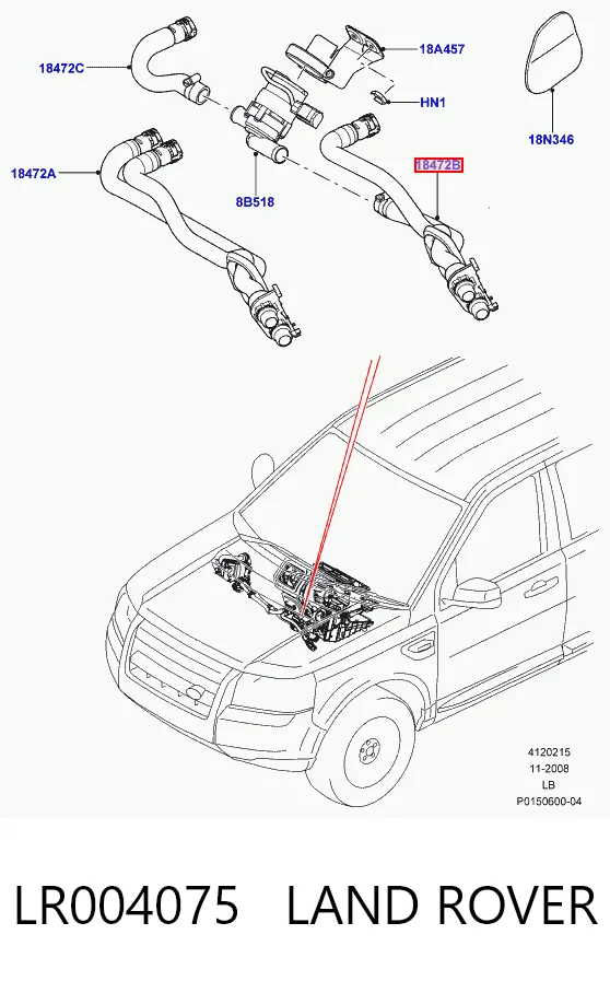 LR004075 Land Rover