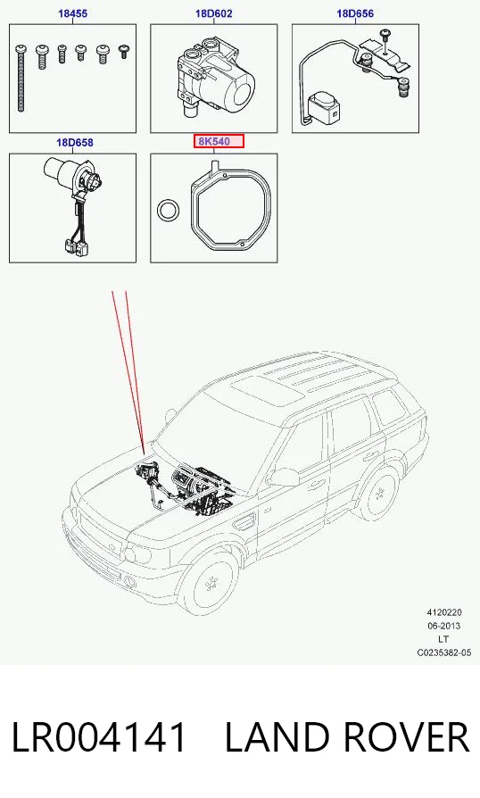 LR004141 Land Rover