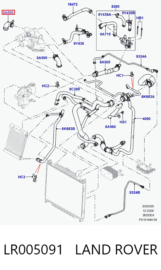 LR005091 Land Rover
