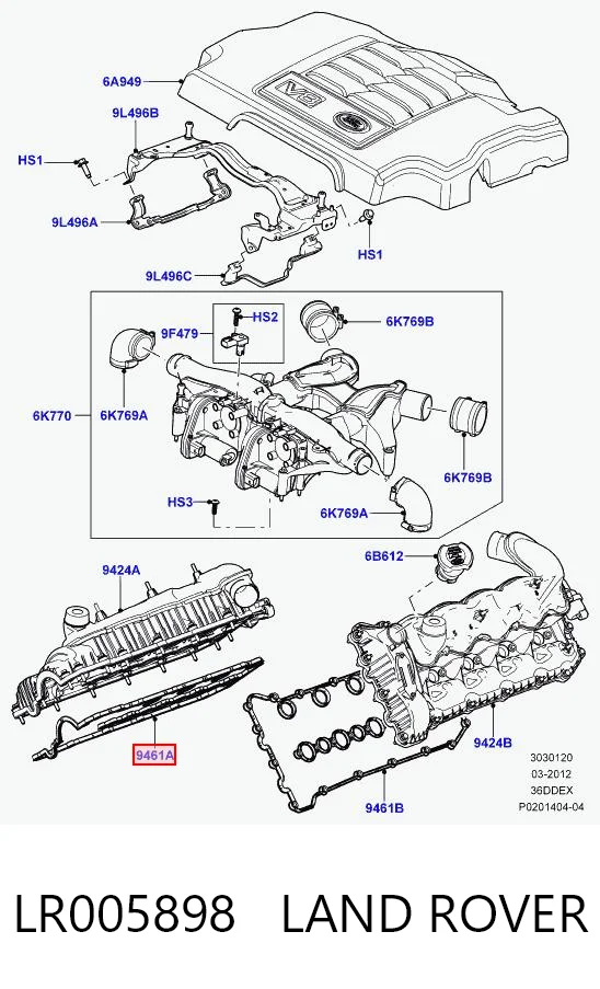 LR005898 Land Rover