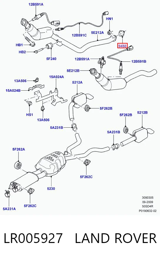 LR005927 Land Rover