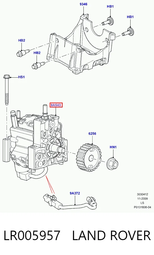 LR005957 Land Rover