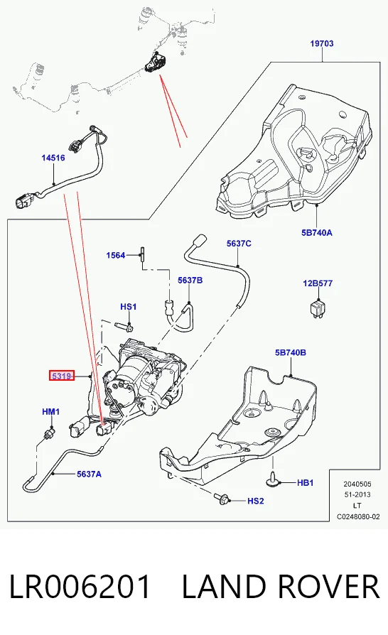 LR006201 Land Rover